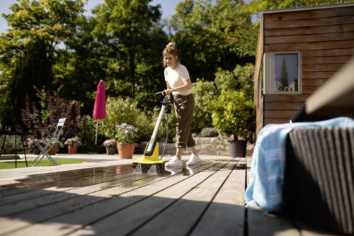 PCL 3-18 - akkumulátoros terasztisztító